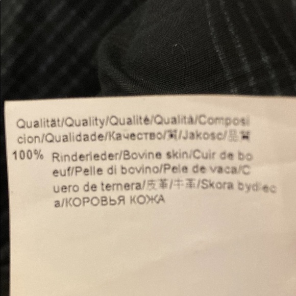 Hugo Boss Leather Bomber - Picture 5 of 15